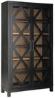 Signature Design by Ashley® Christop Black/Brown Accent Cabinet-0