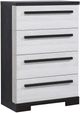 Crown Mark Remington Black/White Chest-0