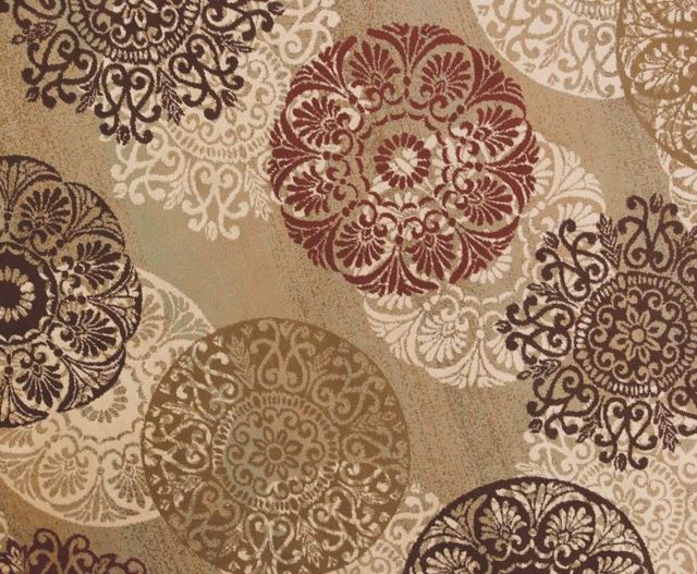 KAS Rugs Heritage Sage Accents 5'x8' Rug-1