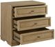 Bernards Tarrington Cashew 3-Drawer Nightstand-3