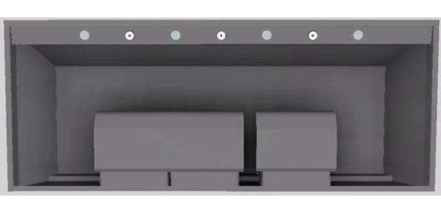 Vent-A-Hood® Designer Series 60" Gunsmoke Wall Mounted Range Hood-3