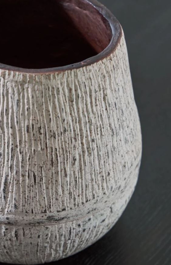 Signature Design by Ashley® Claymount Distressed Brown Vase-1