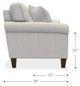 La-Z-Boy® Laurel Linen Chair and a Half-5
