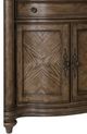 Mazin Furniture Heath Court Brown Oak Buffet & Hutch-3
