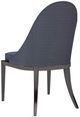 Caracole® Natural Choice Caracole Classic Dark Chocolate/Navy Side Chair-3