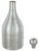 A & B Home Antique Silver 12" Glass Jar with Lid-1