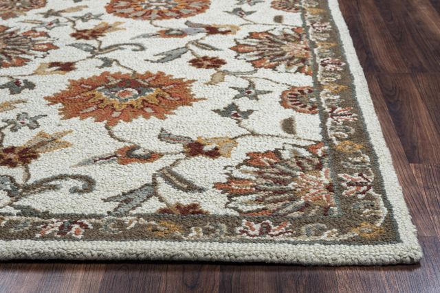 Rizzy Home Ashlyn Orange 5' x 8' Rug-3