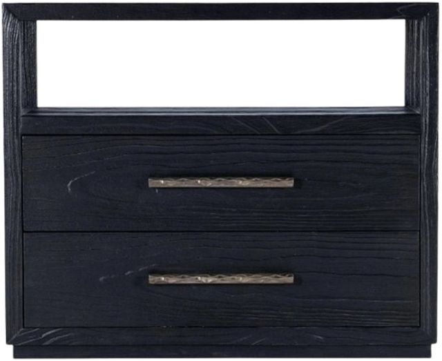 Hooker® Furniture Linville Falls Shou Sugi Ban Shadow Nightstand-2