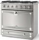 La Cornue CornuFé 90 AlberTine 36" Stainless Steel Pro Style Dual Fuel Range-1