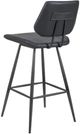 Modus Furniture Crossroads Vinson Cobalt Swivel Bar Stool-3