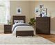 Vaughan-Bassett Fundamentals Java Twin Panel Bed-1