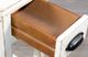 Sunny Designs™ White Sand Chair Side Table-1