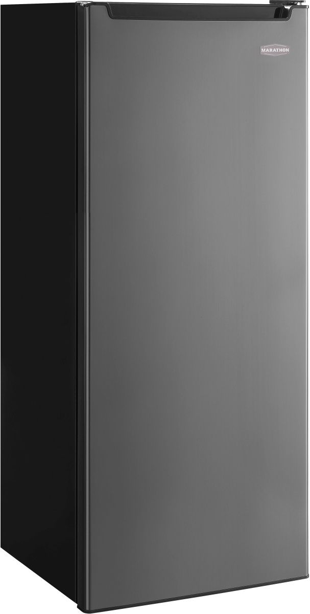 Marathon® 22" 8.5 Cu. Ft. Black Steel Compact Refrigerator-0