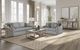 Bernards Citrus Heights Gray Pioneer Sofa-1