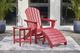 Signature Design by Ashley® Sundown Treasure 2-Piece Red Outdoor Seating Set-3