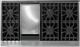 Viking® 5 Series 48" Eucalyptus Pro Style Dual Fuel (LP) Range with Brushed Brass Trim-4