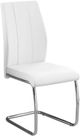 Monarch Specialties Inc. 2-Piece White Side Chair Set with U-Shaped Bases-0