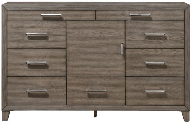 New Classic® Home Furnishings Harrisburg Walnut Dresser-2