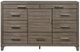 New Classic® Home Furnishings Harrisburg Walnut Dresser-2