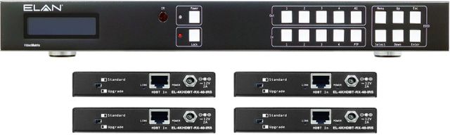 ELAN® 4x4 HDBaseT Matrix Kit