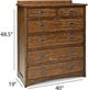 Intercon Oak Park Mission Standard Chest-2