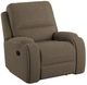 Emerald Home Adrian Walnut Brown Swivel Manual Recliner-0