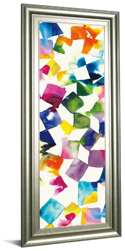 Classy Art Colorful Cubes Il by Wild Apple Portfolio Framed Print Wall Art-0