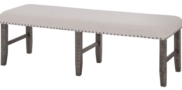 Jofran Inc. Willow Creek Chocolate Brown Dining Bench-2