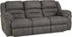 HomeStretch Gambler Dark Shadow Manual Double Reclining Sofa-0