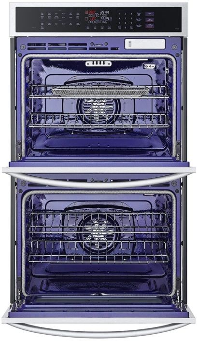 LG 30” PrintProof® Stainless Steel Built In Double Electric Wall Oven-2