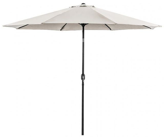 Furniture of America® Mora Beige Outdoor Umbrella with Base-0