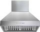 Falmec Silence-NRS 36" Scotch Brite Stainless Steel Wall Mounted Range Hood-0
