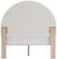 Signature Design by Ashley® Arloster Tan/White Full Upholstered Panel Bed-4