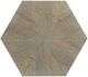 Hammary® Creston Premier Natural Gray Hexagonal Coffee Table-3