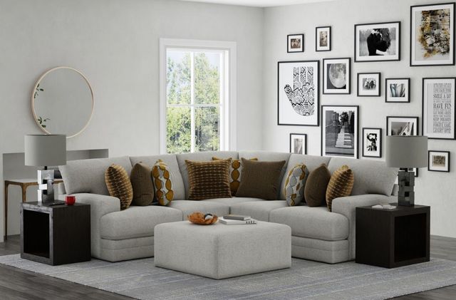 Jackson Furniture Tori 3-Piece Birch Sectional with Ottoman-1