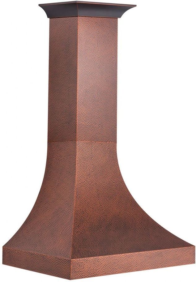 ZLINE Designer 30" Hand-Hammered Copper Ducted Wall Range Hood -2