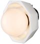 Currey & Company Waystone White Wall Sconce-3