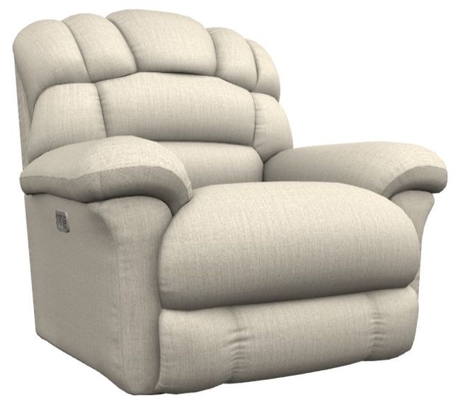La-Z-Boy® Randell Cream Power Rocking Recliner with Headrest and Lumbar-0
