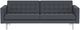 American Leather® Customizable Parker Fabric Sofa-1