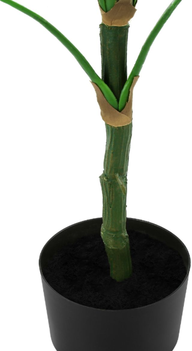 Monarch Specialties Inc. Green/Black 54" Artificial Potted Dieffenbachia Tree-1
