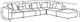 Coaster® Jennifer 6-Piece Terracota L-Shape Sectional-2