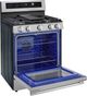 LG 30" PrintProof® Stainless Steel ProBake Convection® Smart Freestanding Gas Range-1