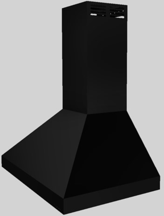 Vent-A-Hood® 30" Black Wall Mounted Range Hood-3