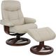 Fjords® Classic Comfort Muldal R Dove Small Recliner-0