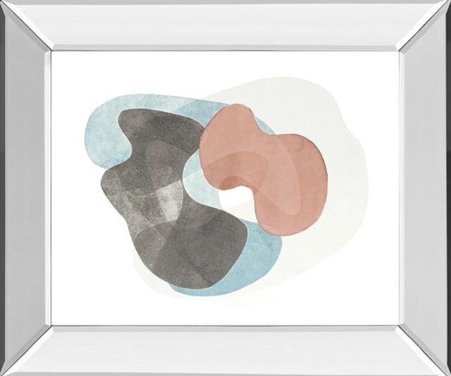 Classy Art Homage to Eames VI by Rob Delamater Mirrored Frame Wall Art-0