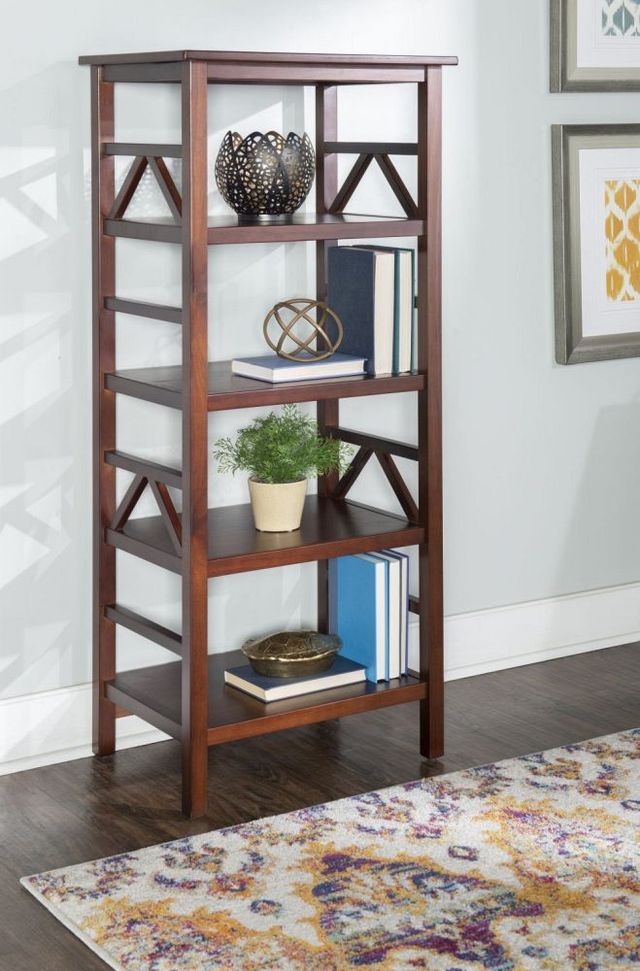 Linon Titian Antique Tobacco TV Tower-3