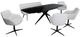 Primo International™ 7009 6-Piece Light Gray Dining Set-0