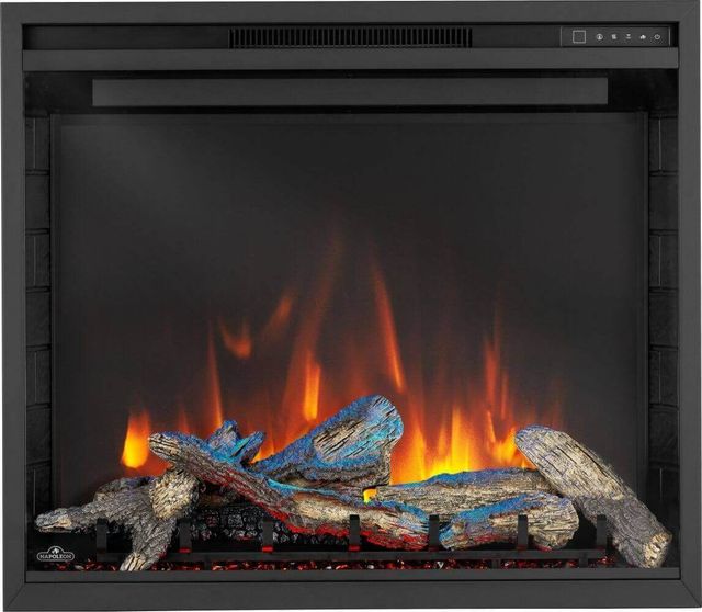 Napoleon Element™ Series 36'' Black Built-In Electric Fireplace-1