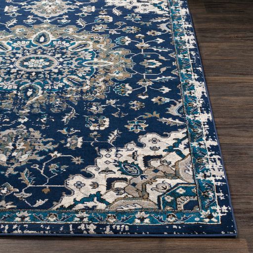 Surya Clairmont Navy 5'x7' Area Rug-3