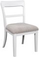Signature Design by Ashley® Chadworth White Upholstered Dining Side Chair-0